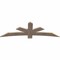 Ekena Millwork Alberta Smooth Timber Gable Bracket, Douglas Fir, 72"W x 24"H x 1 1/2"D x 5 1/2"F, 8/12 Pitch GBW072X24X0206ALB00SDF - alternate 2